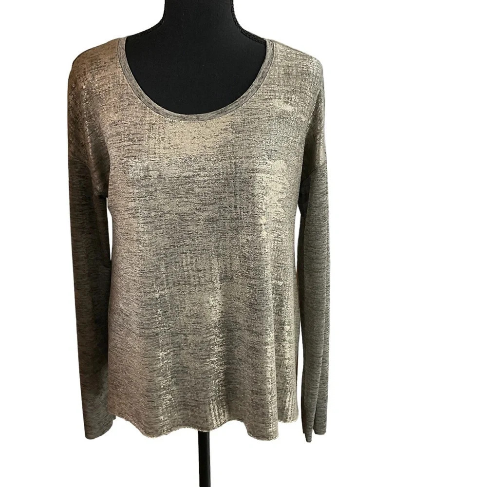 ZARA Tunic Silver EUC SZ Small